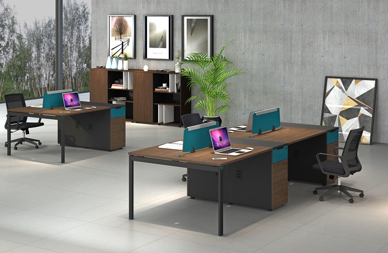 開(kāi)放(fàng)式對(duì)座辦公區(qū)